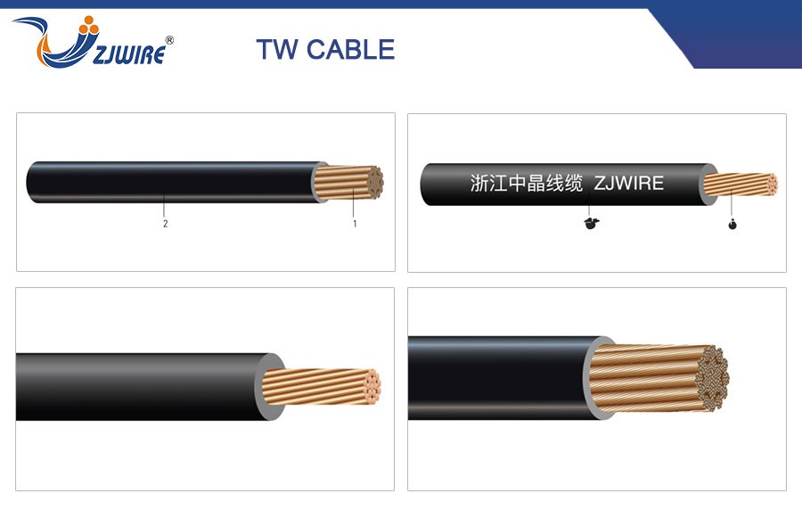 Plastic insulated copper wire Plastic insulated copper wire
